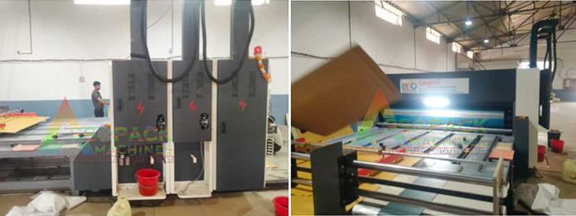 Two Color Flexo Printing Machine